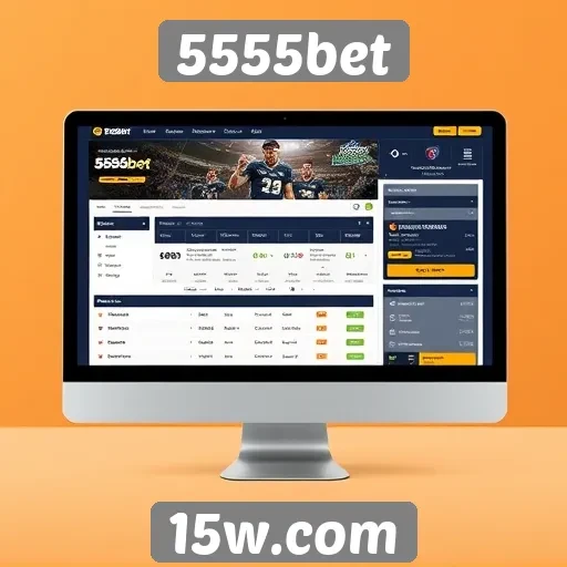 Análise da interface do usuário do site 5555bet
